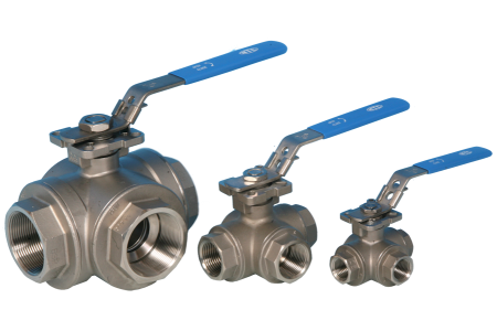 3-way Ball Valves